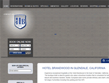 Tablet Screenshot of brandwoodhotel.com